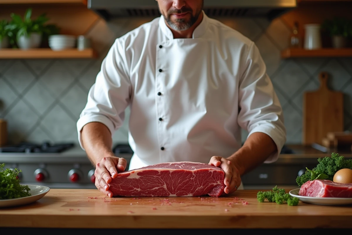 Morceau de bœuf idéal pour une mijoteuse de qualité