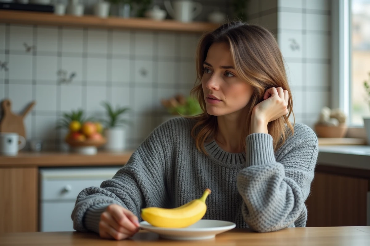 Banane le matin : raisons à éviter